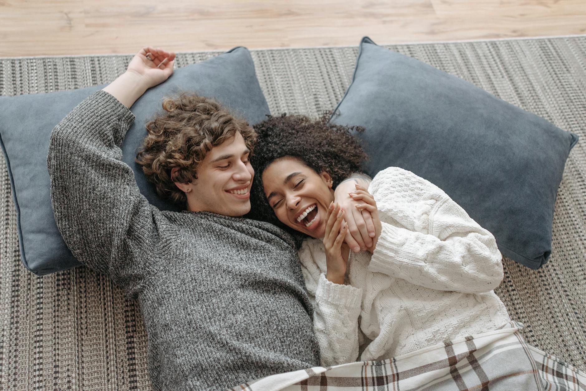 Water softener and whole-house filter installation with bypass valves and labeled fittings.